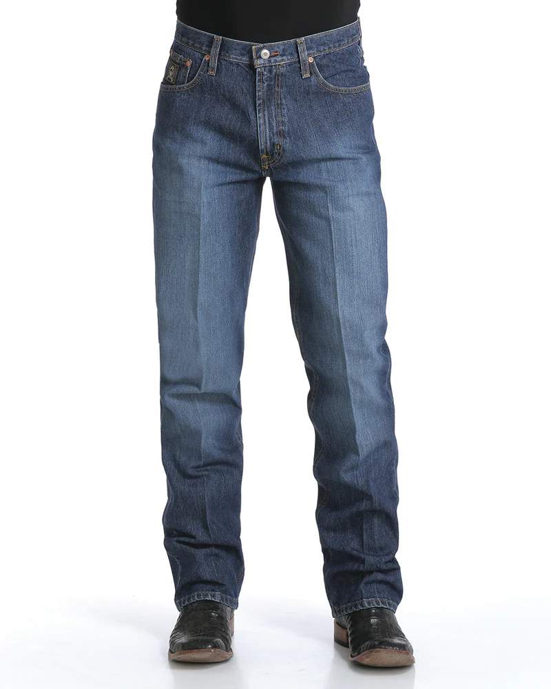 Cinch Mens Black Label Jeans Dark