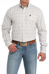 Cinch Mens Plaid Contrast MTW1105858 Classic Shirt