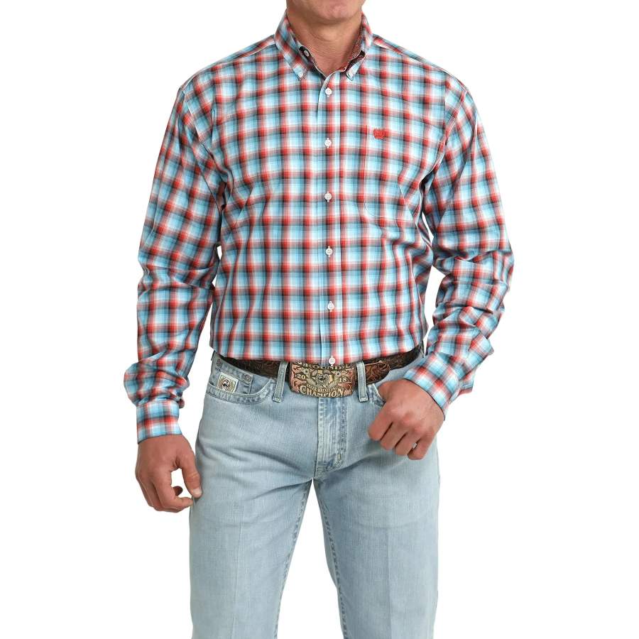 Cinch Mens Plaid MTW1106096 Shirt