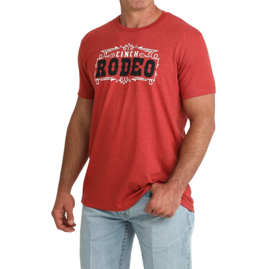 Cinch Mens Rodeo MTT1690724 Tee