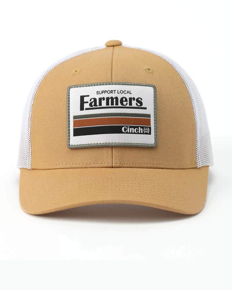 Cinch Support Local Farmers Trucker Cap