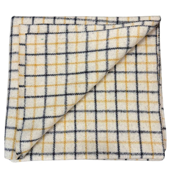 Collar Check Woollen Saddle Cloth Pre-Cut 900 x 1500 | The Top Saddlery
