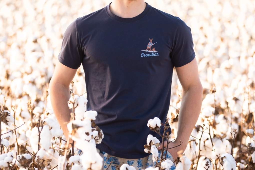 Crowbar Roos Revenge Tee Midnight Navy