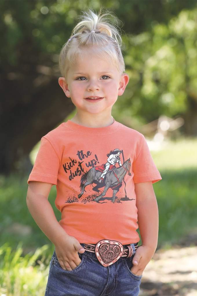Cruel Girl Toddler Kick the Dust Up Tee