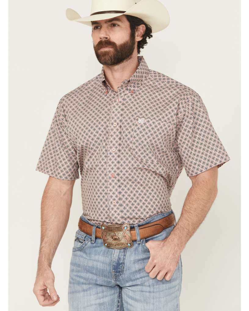 Cinch Mens Floral MTW1111481 S/S Shirt