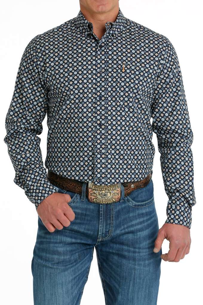 Cinch Mens MTW1347093 Modern Fit Shirt