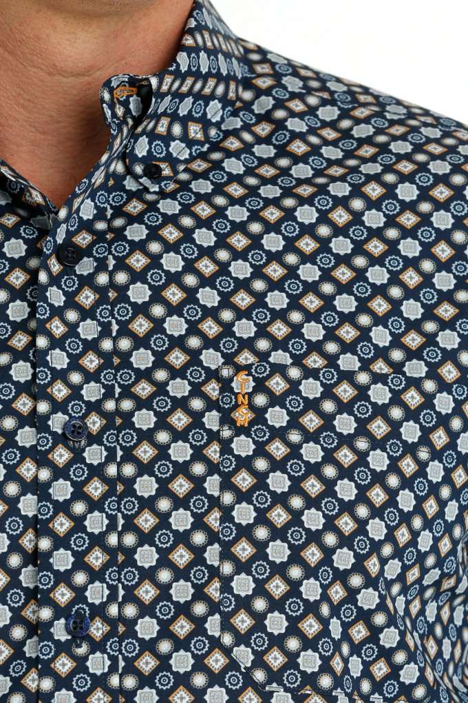 Cinch Mens MTW1347093 Modern Fit Shirt