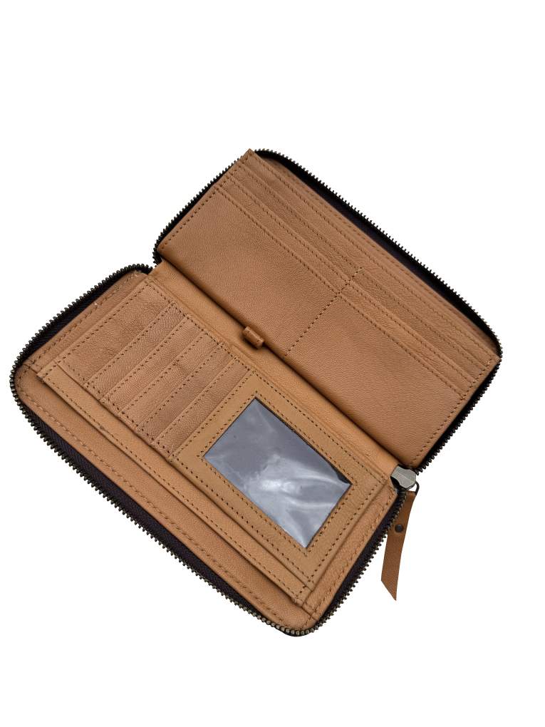 Design Edge Merida Sunflower Wallet Black/White