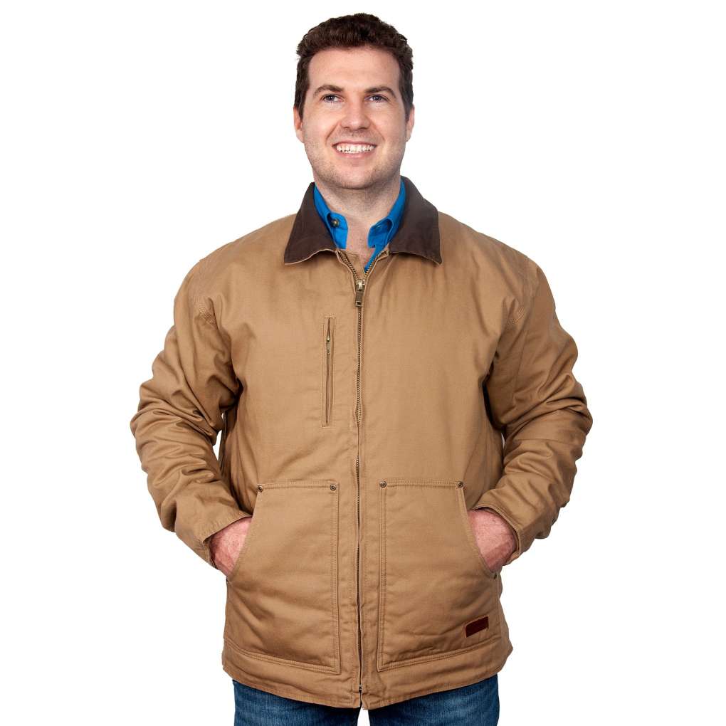 Just Country Mens Diamantina Jacket Khaki