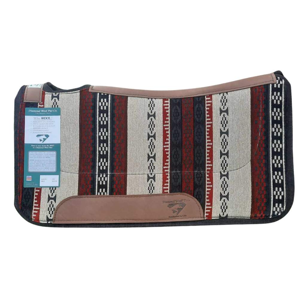 Diamond Wool Contoured Ranch Pad 1 Inch 30X30 Inch