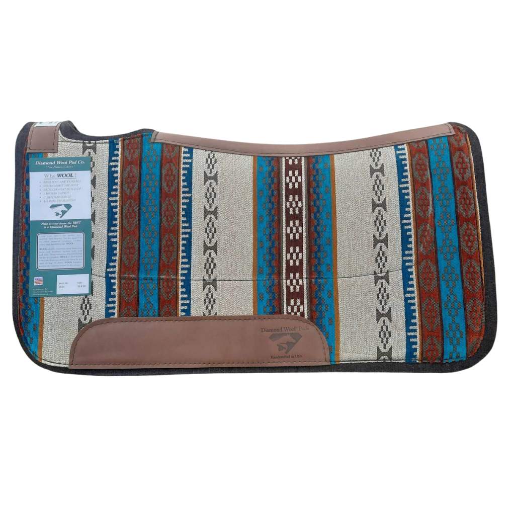 Diamond Wool Contoured Ranch Pad 1 Inch 30X30 Inch