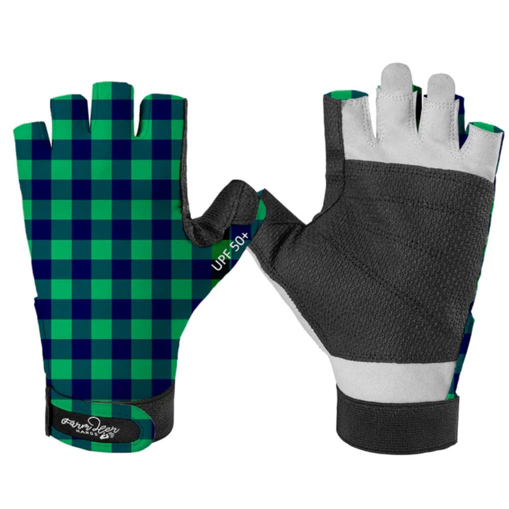 FarmHer Hands Sunprotection Gloves Emerald Sky