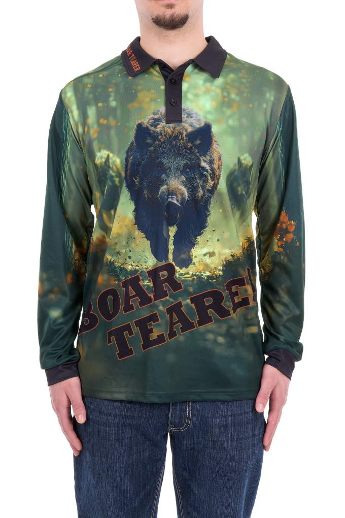 Boar Tearer Mens Gareth Fishing Shirt
