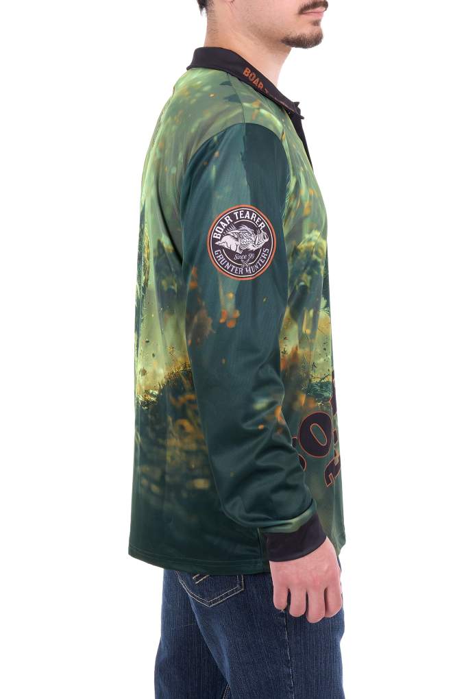 Boar Tearer Mens Gareth Fishing Shirt