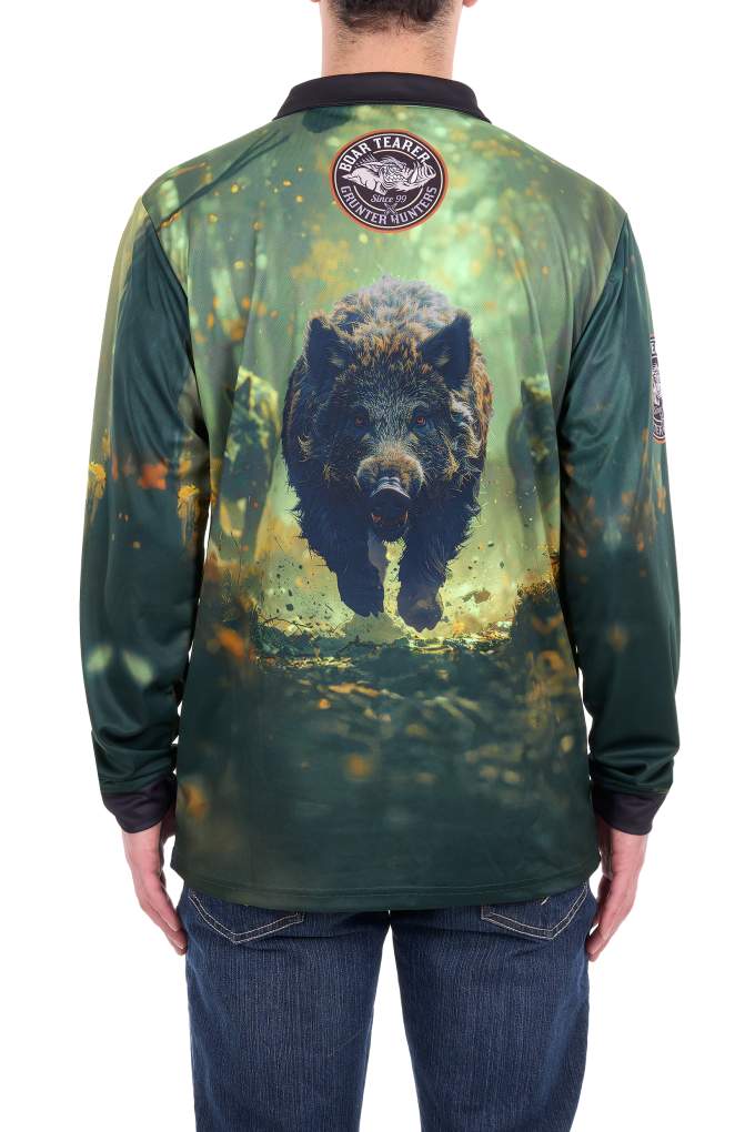 Boar Tearer Mens Gareth Fishing Shirt