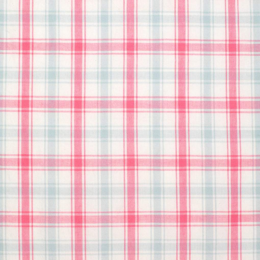 JCA Girls Harper Pink, Blue &amp; White Plaid Workshirt