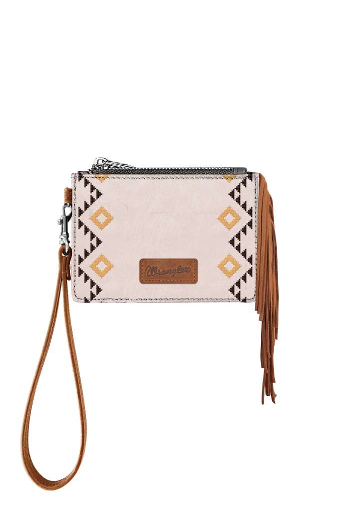 Wrangler Indiana Wristlet Purse Natural