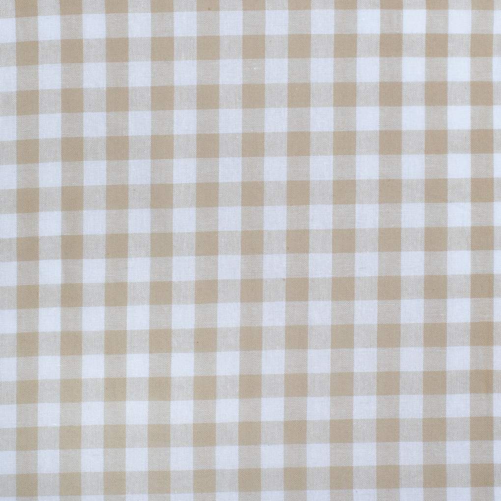 JCA Ladies Abbey Nougat &amp; White Check Workshirt