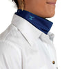 JCA Carlee Cobalt/Turquoise Double Side Scarf