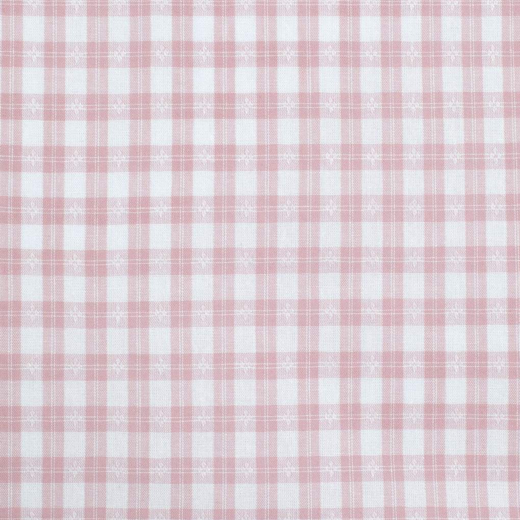 JCA Girls Gracie Frills Heather Rose &amp; White Check Workshirt