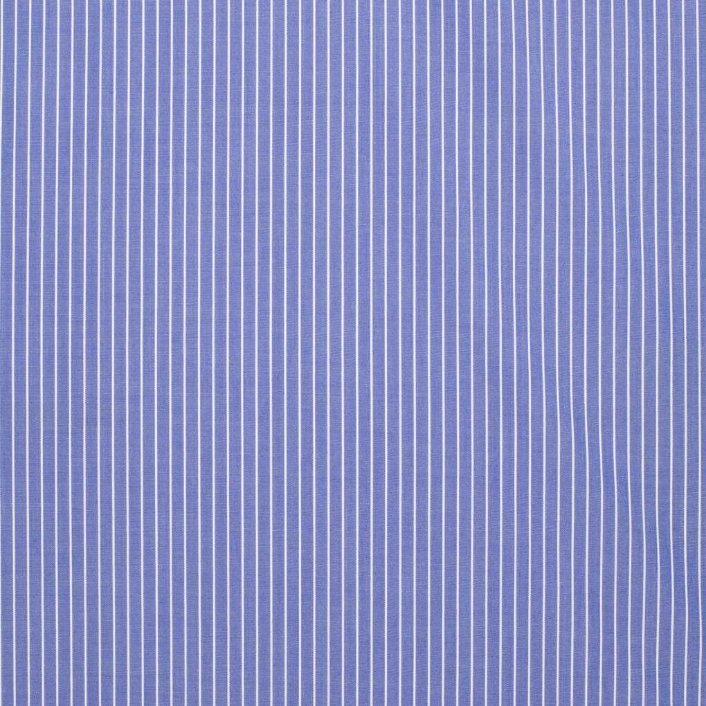 JCA Mens Evan Striped Bamboo Workshirt Blue/White