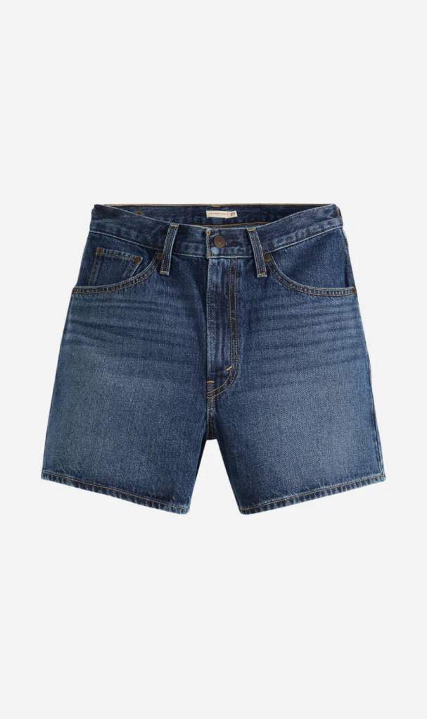 Levi Ladies Cinch Cookie Crunch Mid Thigh Shorts