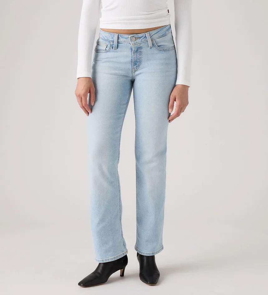 Levi Ladies Superlow All Alone 32 Leg Bootcut Jeans