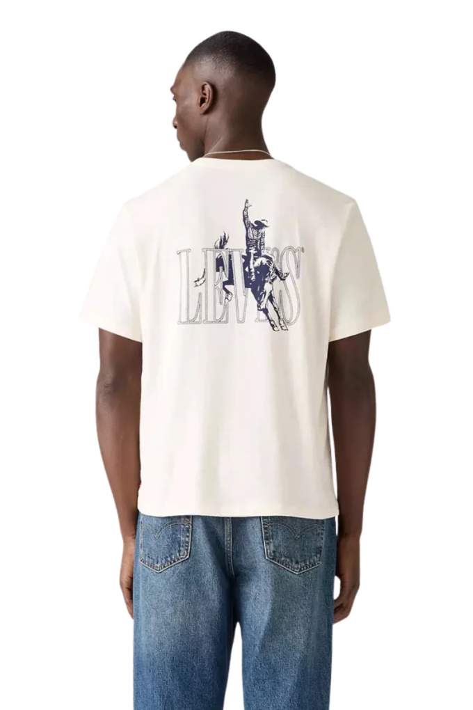 Levi Mens Archival Cowboy Relaxed Fit Tee