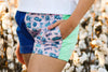 Mary G Old School Harlequin Happy Days Shorts