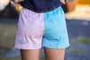 Mary G Classic Harlequin Panel Shorts