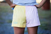 Mary G Old School Harlequin Panel Shorts