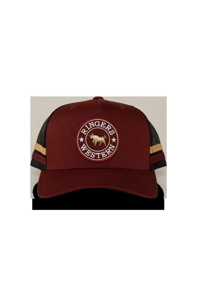 Ringers Western McCoy Trucker Cap Burgundy