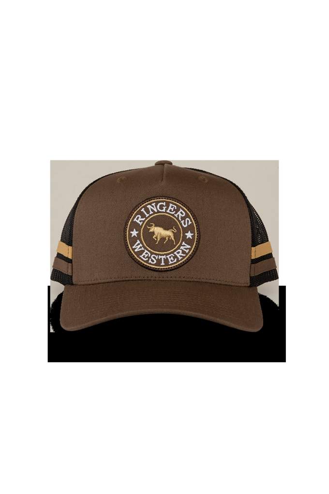 Ringers Western McCoy Trucker Cap Chocolate
