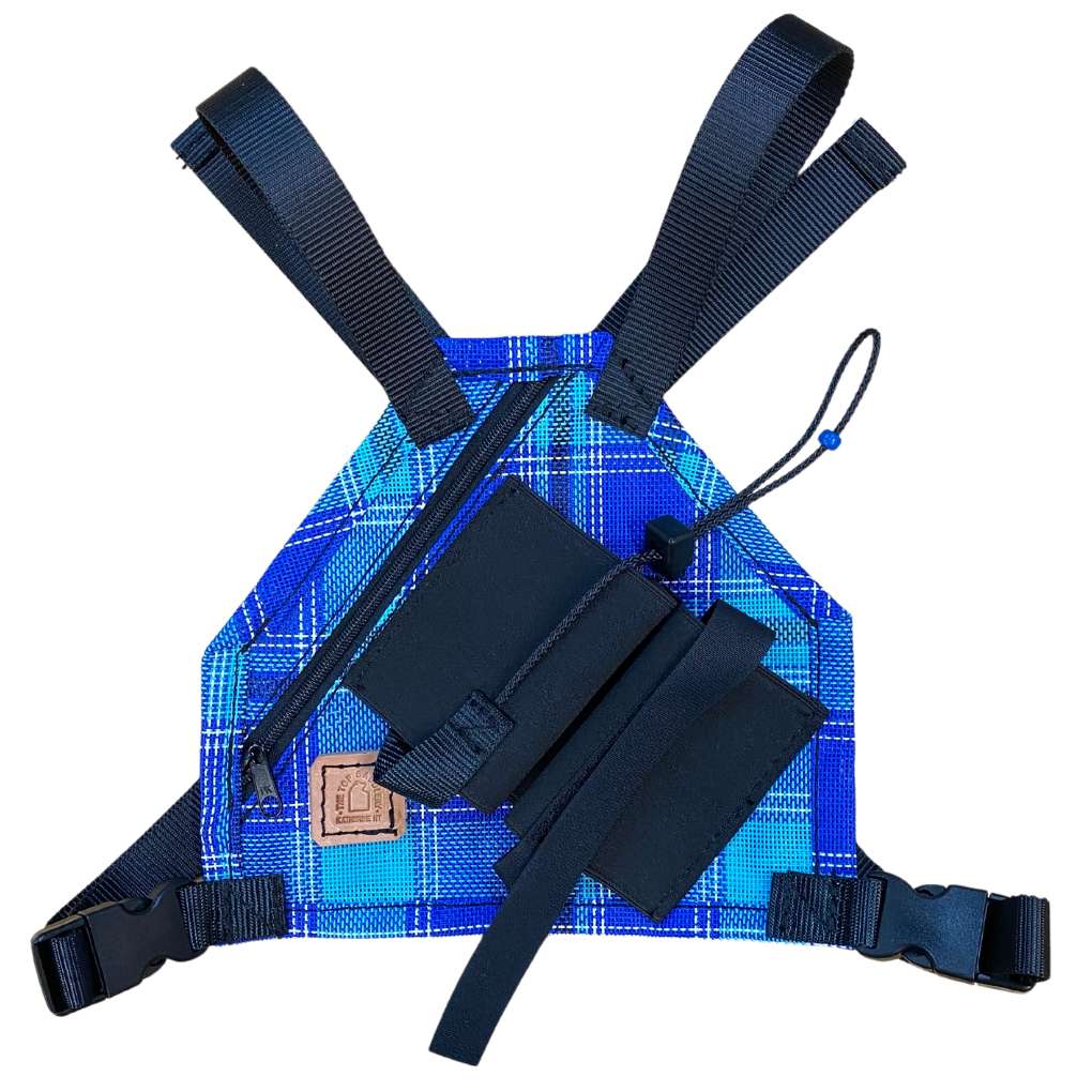 Mesh 2way Radio Chest Pouch