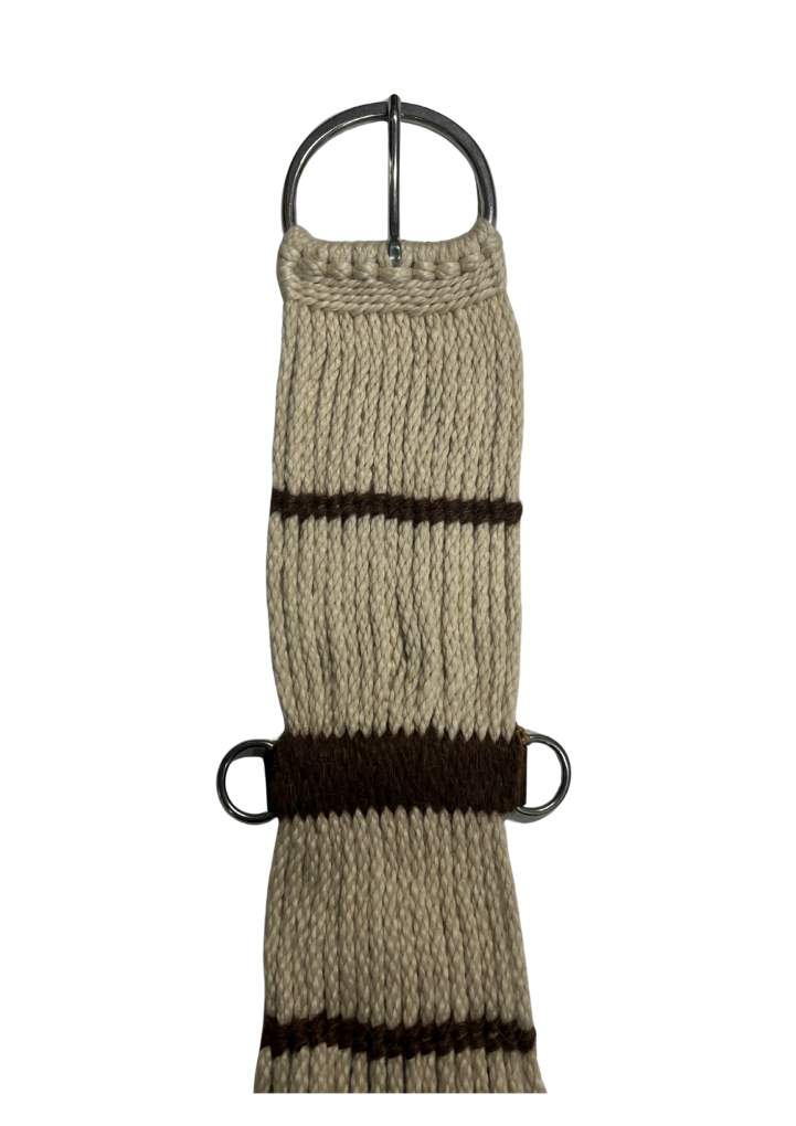 Girth Mpb Cord 17 Strand With Stainless Buckle & Centre D