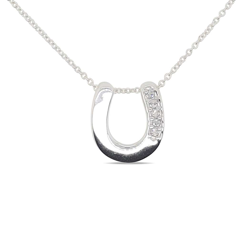 MCJ Pendant S/S Horseshoe With Chain