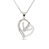 MCJ Pendant S/S &amp; CZ Mare &amp; Foal