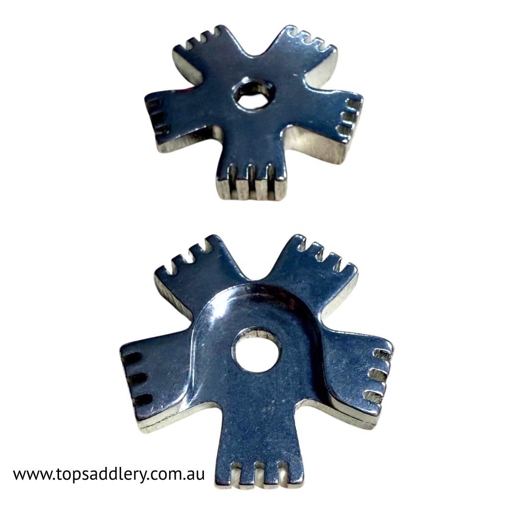 Ezy Ride 5Pt Bull Rowel Pair