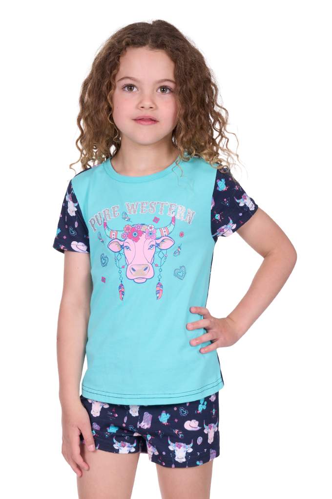 Pure Western Girls Cowgirl PJ's