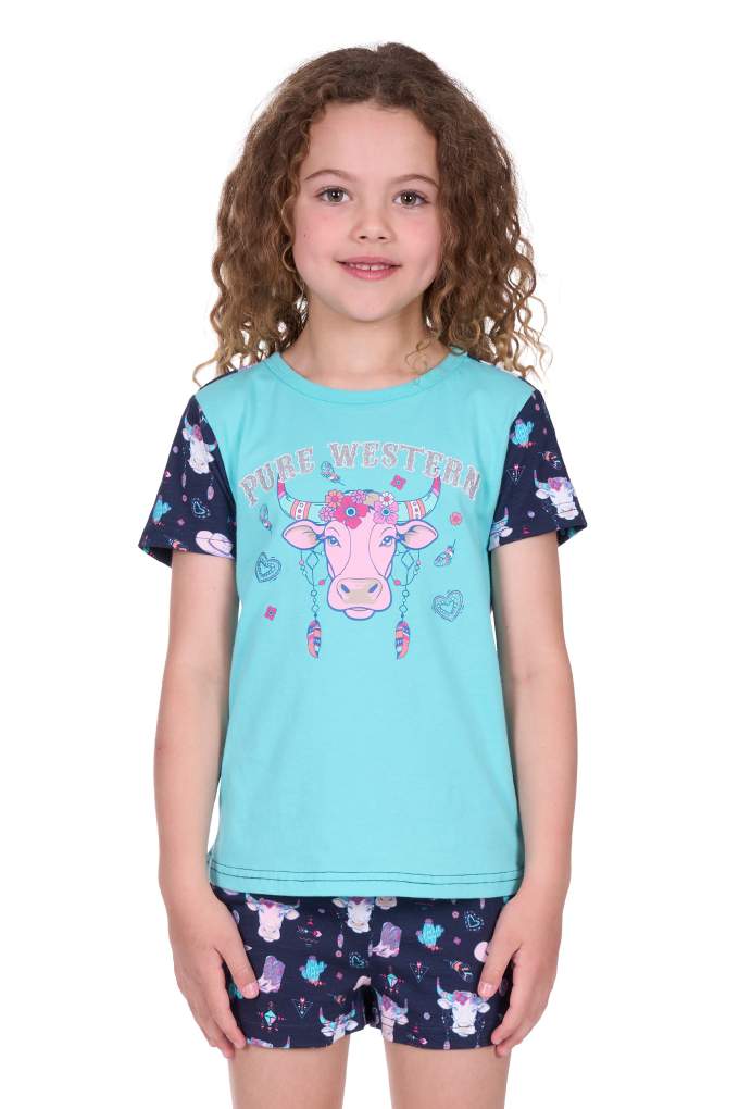 Pure Western Girls Cowgirl PJ&#39;s