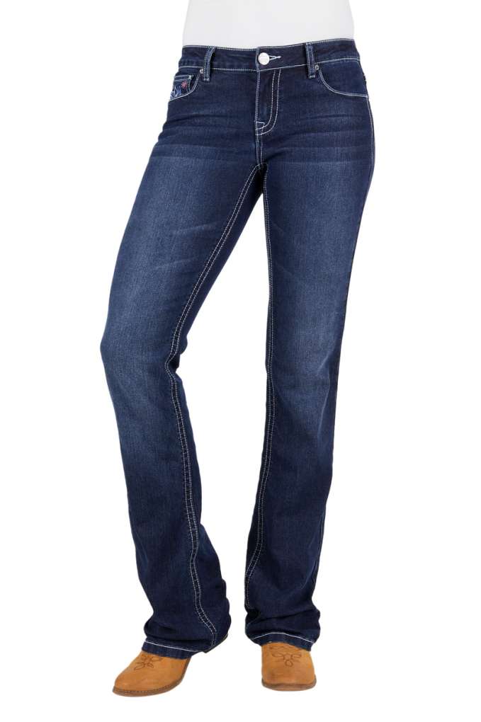 Pure Western Ladies Carole Relaxed Rider Jeans