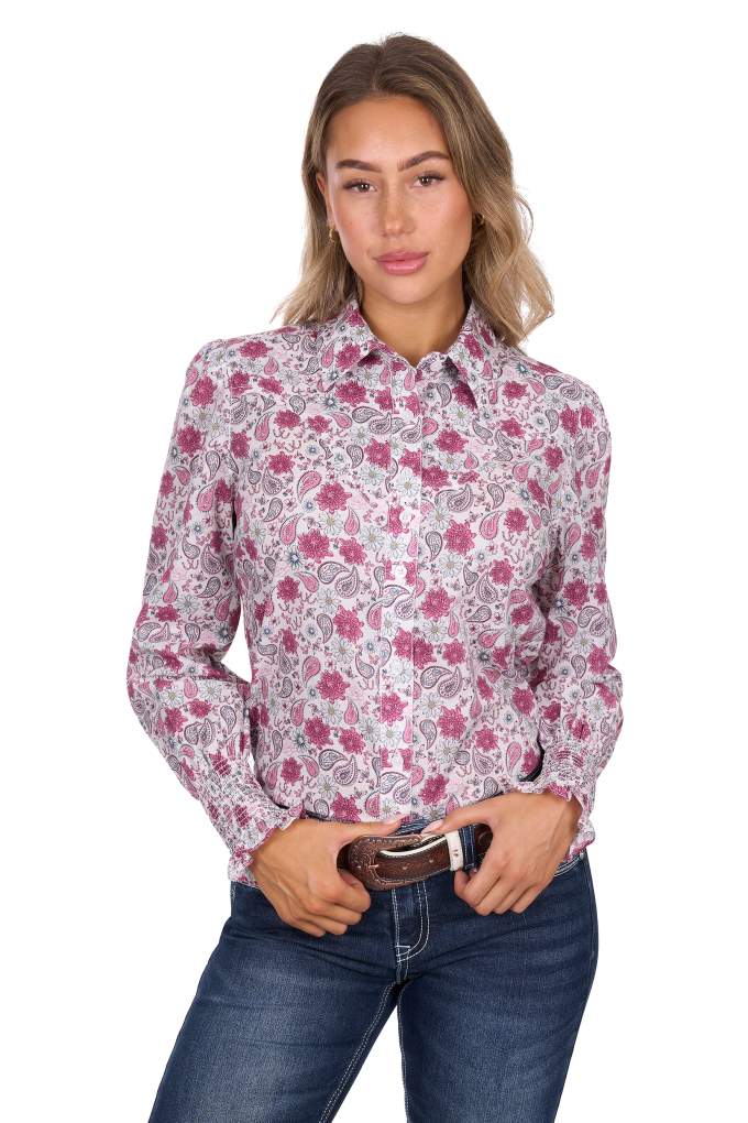 Pure Western Ladies Marsha Paisley Shirt