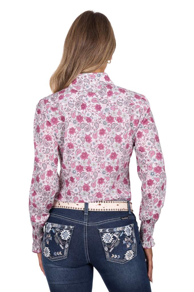 Pure Western Ladies Marsha Paisley Shirt