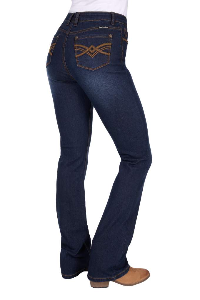 Pure Western Ladies Nova Hi Rise 34Leg Bootcut Jean