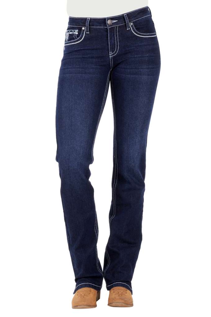 Pure Western Ladies Raina Straight Leg Jeans