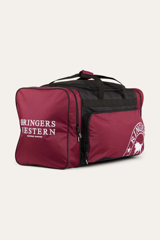 Ringers Western Rider Sport Bag Burgundy/black
