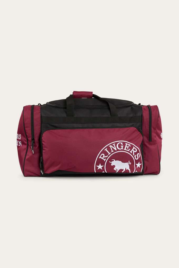 Ringers Western Rider Sport Bag Burgundy/black