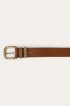 Ringers Western Mens James Belt Tawny Brown/Gold