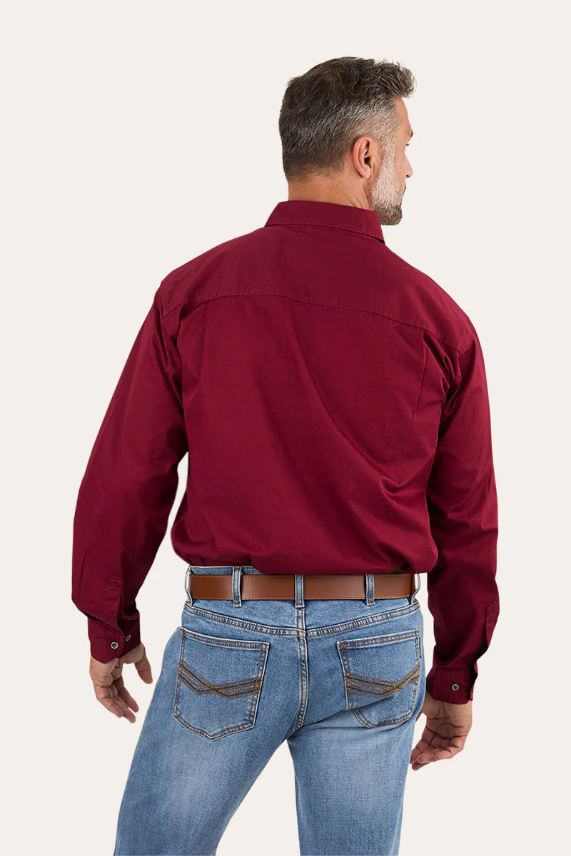 Ringers Western Mens King River 1/2 Button Work Shirt