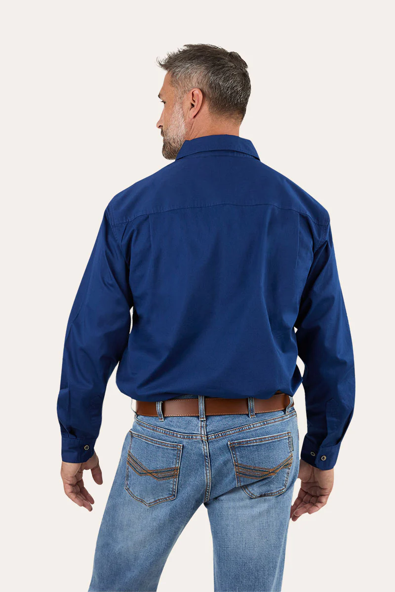 Ringers Western Mens King River 1/2 Button Work Shirt